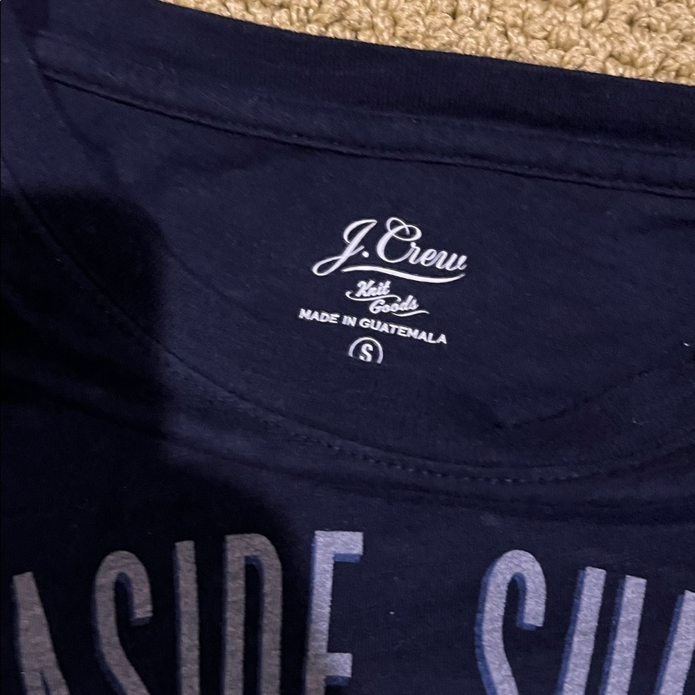 J. Crew Navy and White womens T-Shirt Duo 2 for $14 size small - Picture 3 of 4